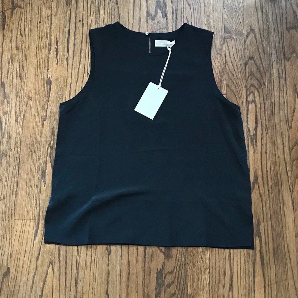 SOLD Everlane Silk Sleeveless Blouse
